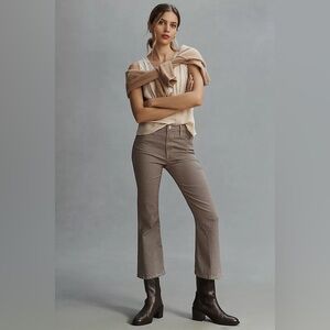 ▪️FRAME Le Crop Flare High-Rise Jeans in Camel Multi 27